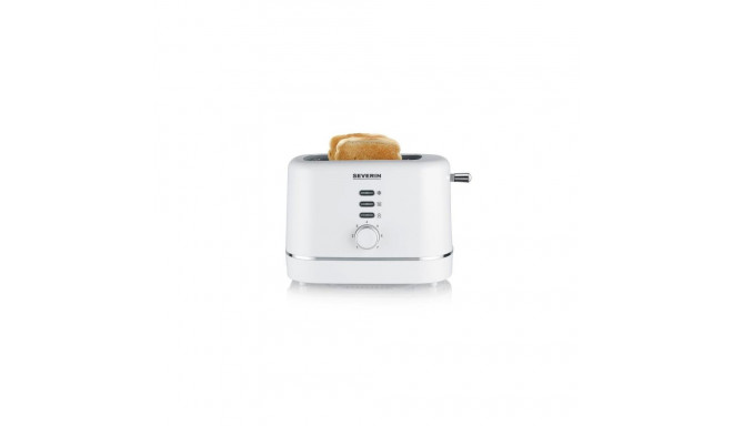 Toaster - Severin AT 4324 2 Slice with Defrost Function and Removable Crumb Tray White