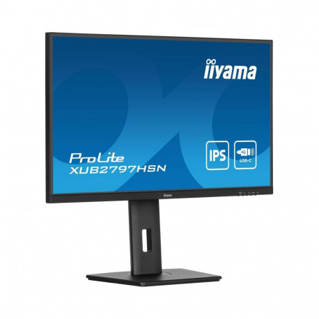 Monitor - iiyama ProLite XUB2797HSN-B2, USB-C, Black