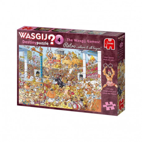 Puzzle - Jumbo Wasgij Retro Destiny 4 1000 Pieces
