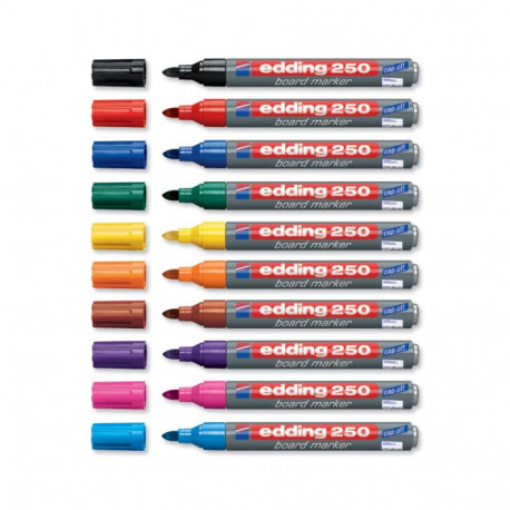 Office Supplies - Edding 250 Board Marker Fine Tip Blue