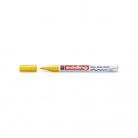 Office Supplies - Edding 751 Paint Marker 130x10mm Pack of 10 Yellow