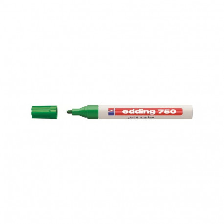 Writing Instrument - Edding 750 Paint Marker 4mm Line Width Pack of 10 Green