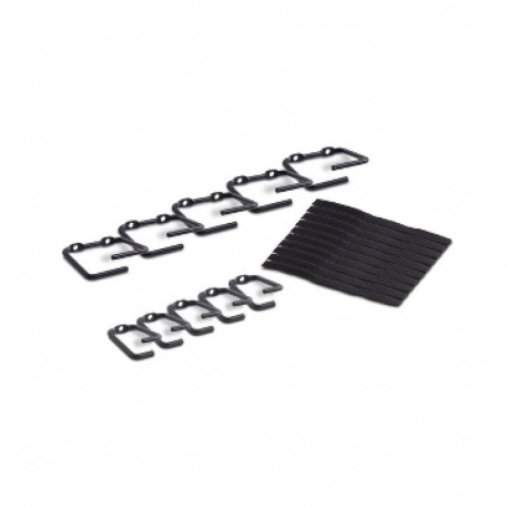 Rack Accessory - APC AR8113A Cable Management Rings 5+5 Black