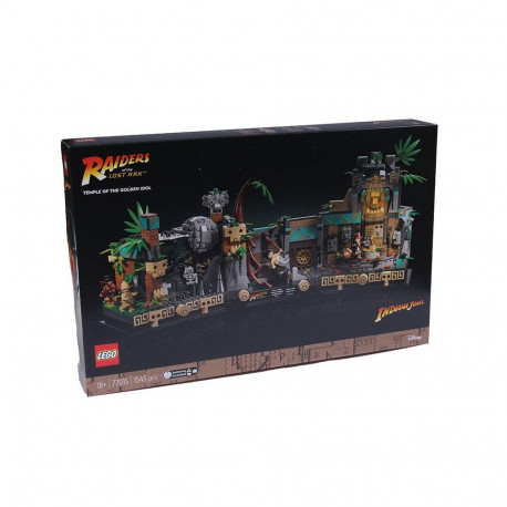 Constructor - LEGO Indiana Jones Temple of the Golden Idol (LEGO, 77015, building set, gold)
