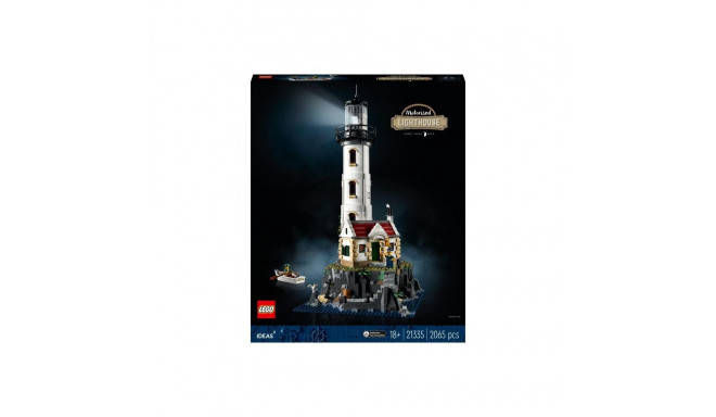 Construction Set - LEGO Ideas Motorized Lighthouse, 2065 Pieces, Age 18+, 475x90x580 mm (21335)