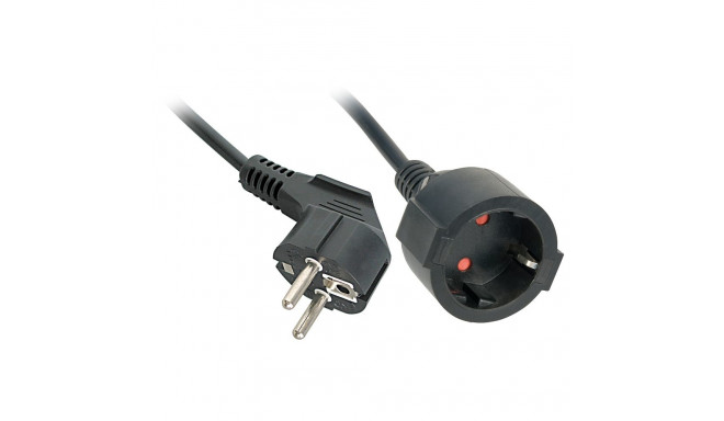 5m Schuko Mains Extension Cable Schuko Plug to Schuko Socket