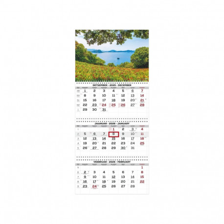 2911210010, Seinakalender Trio Extra pilt 10