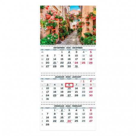 2911210011, Seinakalender Trio Extra pilt 11