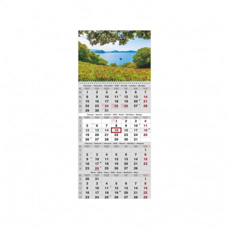 2911300010, Seinakalender Quattro nr.10