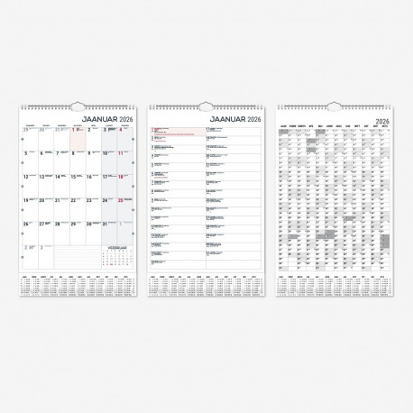 2911075000, Seinakalender Mono Planner