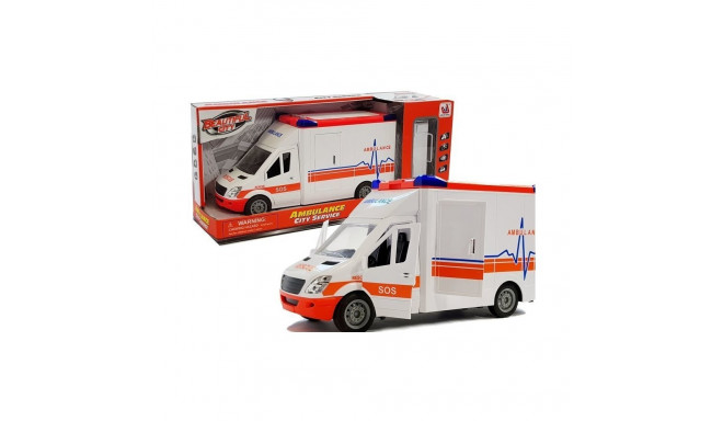 Ambulans na Baterie z noszami Dźwięk i Światło