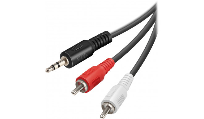 Vivanco cable 3.5mm - 2xRCA 1.5m