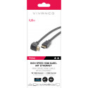 Vivanco kaabel HDMI-HDMI 1,5m nurgaga