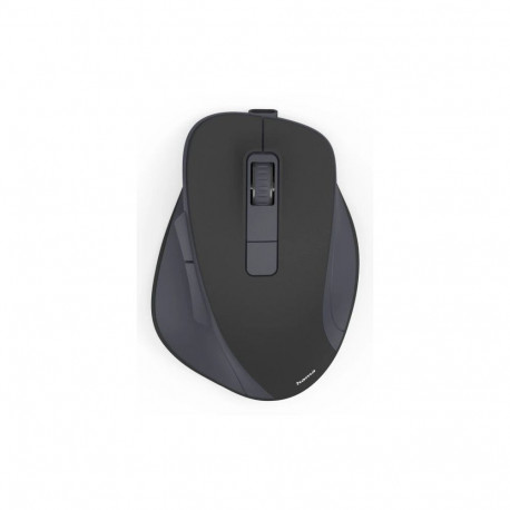 Hiir Hama WM-500 6-nupuga juhtmevaba, 800-1600dpi, must, Wireless 2.4GHz, Li-ion aku, USB-C laadimis