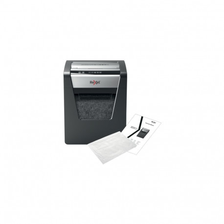 Rexel Momentum X415 Paper Shredder Cross shredding 4x40mm, P4, Grey/Black (SPEC)