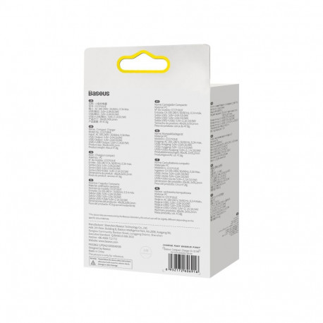 Baseus [RETURNED ITEM] Baseus Compact charger 2x USB 10.5W white (CCXJ010202)
