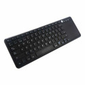 Keyboard with Touchpad CoolBox CoolTouch Black QWERTY