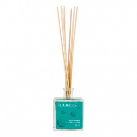 Perfume Sticks Mikado Ropa Limpia Eco Happy S0584076 (95 ml)