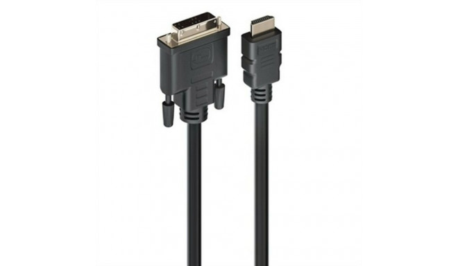 HDMI-DVI Kaabel Ewent EC1350 Must - 2 m