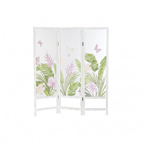 Folding screen DKD Home Decor Tropical Transparent MDF Wood 150 x 2 x 180 cm