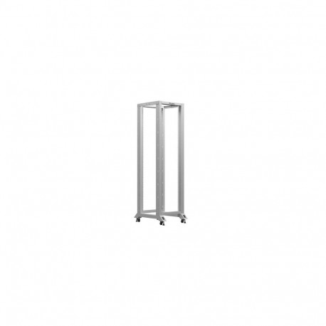 OPEN RACK 19" 42U 600X800 GREY LANBERG (FLAT PACK)