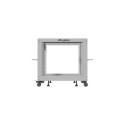 OPEN RACK 19" 9U 600X600-1100 ADJUSTABLE GREY LANBERG