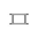 OPEN RACK 19" 18U 600X800 GREY LANBERG