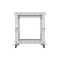 OPEN RACK 19" 12U 600X600-1100 ADJUSTABLE GREY LANBERG