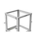 OPEN RACK 19" 12U 600X600-1100 ADJUSTABLE GREY LANBERG