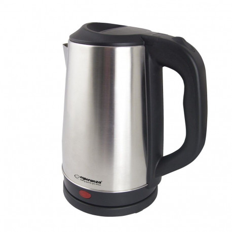 Electric kettle Tiber 2,5L stainless steel Esperanza, black