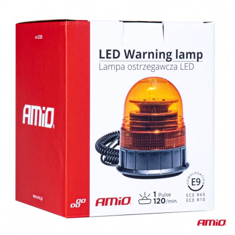 Led vilkur oranž 12/24v 39 led magnetkinnitus