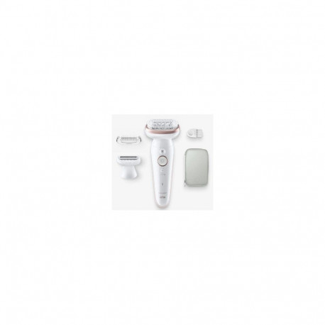 Braun epilaator Silk-épil 9 9-030 40 pintsetti, valge
