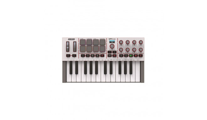 AKAI MPK Mini MK4 - MIDI controller / control keypad, white