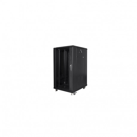 Lanberg FF01-6822-12B rack cabinet 22U Freestanding rack Black