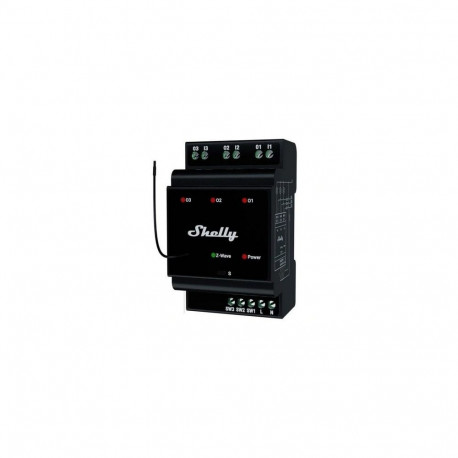 Shelly Qubino Wave Pro 3 3-channel Din Z-wave Bus Relay