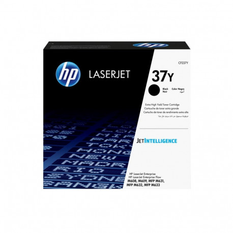 HP toonerikassett 37Y LaserJet originaal eriti suure mahutavusega, must