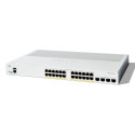 Cisco Catalyst 1200-24P-4X Smart Switch, 24 Port GE, PoE, 4x10GE SFP+, Limited Lifetime Protection (