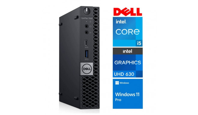 DELL 7060 Micro i5-8500T 8GB 256SSD M.2 NVME WIN11Pro
