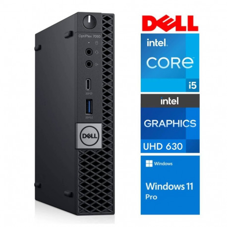 DELL 7060 Micro i5-8500T 8GB 128SSD M.2 NVME WIN11Pro