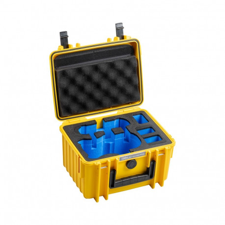 BW Outdoor Cases kaitsekohver Type 2000 DJI Mini 5 PRO, kollane