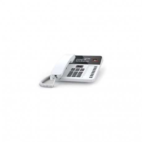 Gigaset DESK 600 Analog telephone Caller ID White