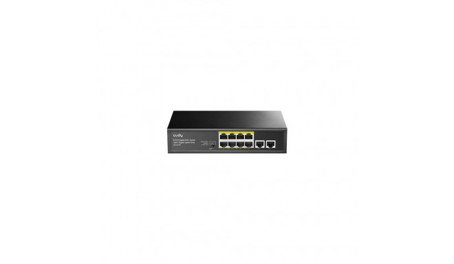 Cudy GS1010P network switch Gigabit Ethernet (10/100/1000) Power over Ethernet (PoE) Desktop/Wall-Mo
