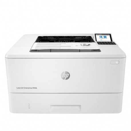 HP LaserJet Enterprise M406dn Printer - A4 Mono Laser, Print, Auto-Duplex, LAN, 38ppm, 900-4800 page