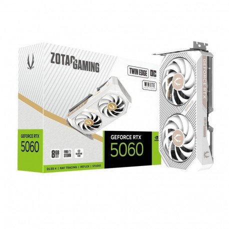Graphics card GeForce RTX 5060 8GB TWIN EDGE OC GDDR7 128bit 3DP/HDMI white