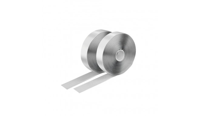 Selfadhesive cable strap 5m, white