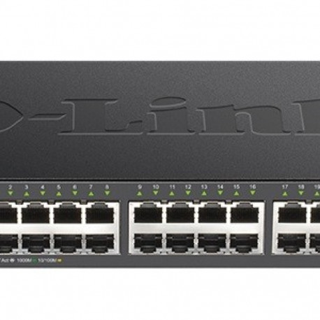 DGS-1250-28X 24GE 4SFP+ kommutaator