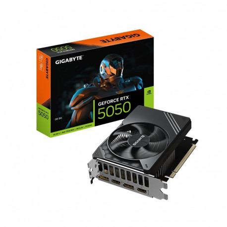 Gigabyte GeForce RTX 5050 D6 8G | NVIDIA | 8 GB | GeForce RTX 5050 | GDDR6 | HDMI ports quantity 2 |