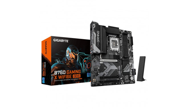 Gigabyte B760 G X WF6E GEN5 | Processor family Intel | Processor socket LGA1700 | DDR5 | Supported h