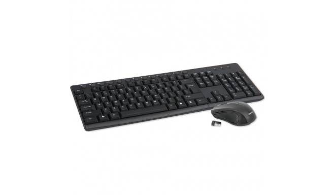 Omega OKM071B juhtmevaba klaviatuuri ja hiire komplekt must