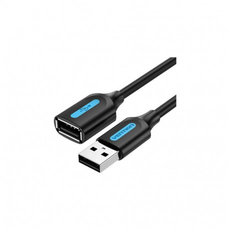 CABLE USB2.0 MALE TO FEMALE/3M BLACK CBIBI VENTION